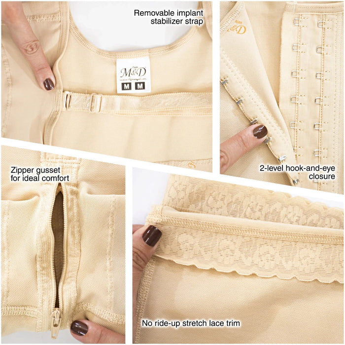 Fajas MYD 0074 – Colombian Full Body Shaper | High Compression Faja - Colombian Shapewear | Siluets