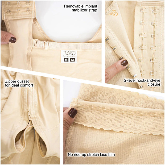 Fajas MYD 0075 – Colombian Full Body Shaper | High Compression Faja - Colombian Shapewear | Siluets