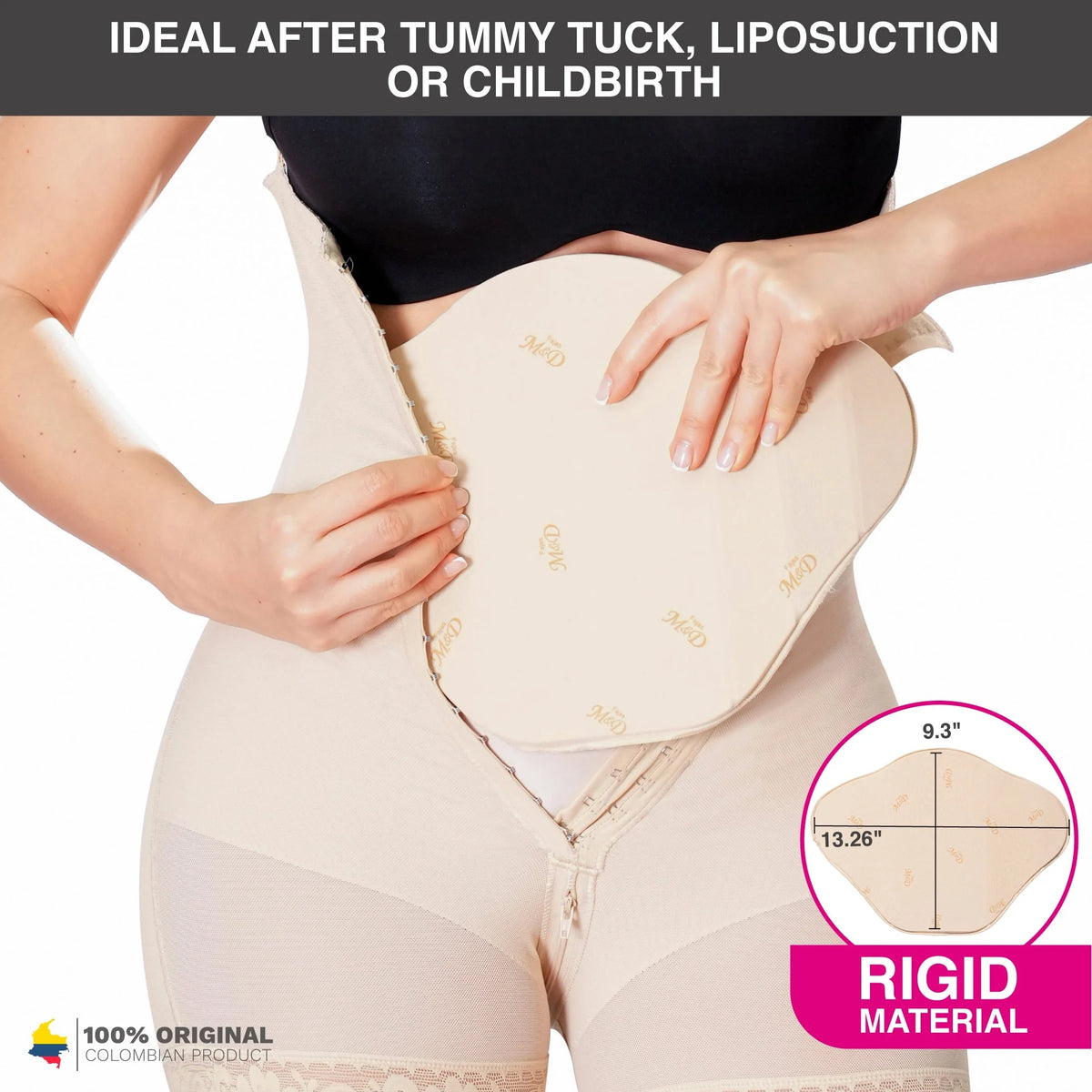 Fajas MYD 104 Abdominal Board After Liposuction / Tummy Tuck - Colombian Shapewear | Siluets