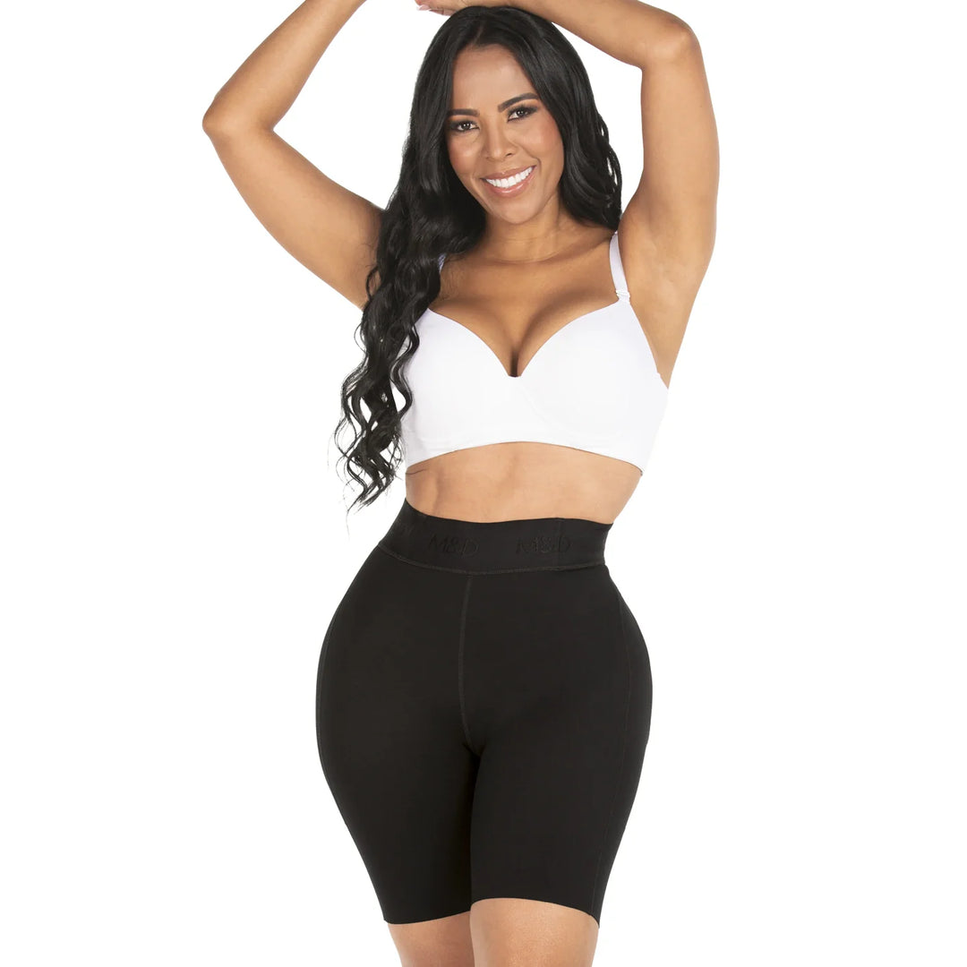 Fajas MYD 08324 High-Waisted Compression Shorts Body Shaper for Women