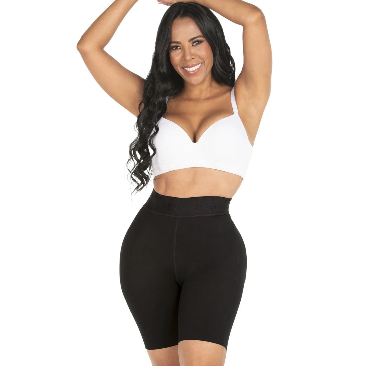 Fajas MYD 08324 – High Waist Compression Shorts | Colombian Butt Lifting Shapewear - Colombian Shapewear | Siluets