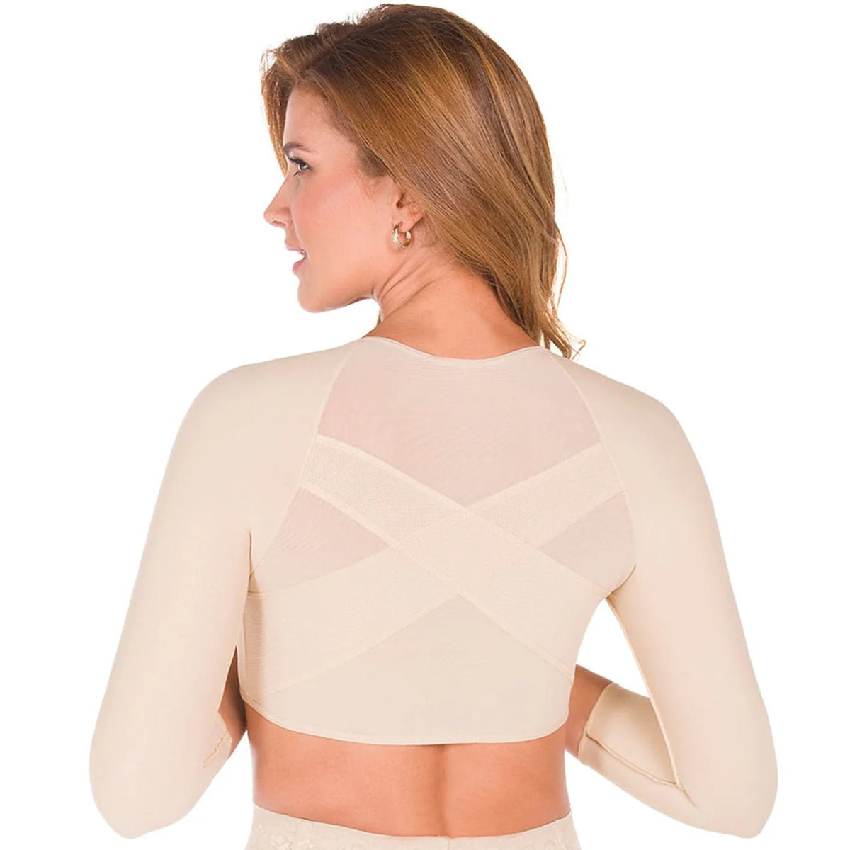 Fajas MYD B00204 – Colombian Post - Surgery Bra | Compression with Sleeves - Colombian Shapewear | Siluets