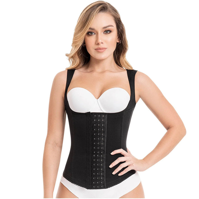 Fajas MYD C - 4055 – Colombian Tummy Control Vest | Open - Bust Shaper - Colombian Shapewear | Siluets
