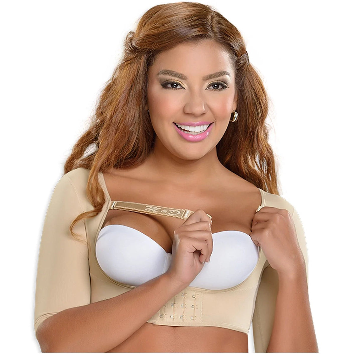 Fajas MYD CH0004 – Post - Surgical Compression Vest | Arm & Bust Support - Colombian Shapewear | Siluets