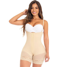 Fajas MYD 0066 – Strapless Mid - Thigh Body Shaper | High Compression Shapewear - Colombian Shapewear | Siluets