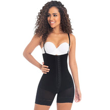 Fajas MYD 0066 – Strapless Mid - Thigh Body Shaper | High Compression Shapewear - Colombian Shapewear | Siluets