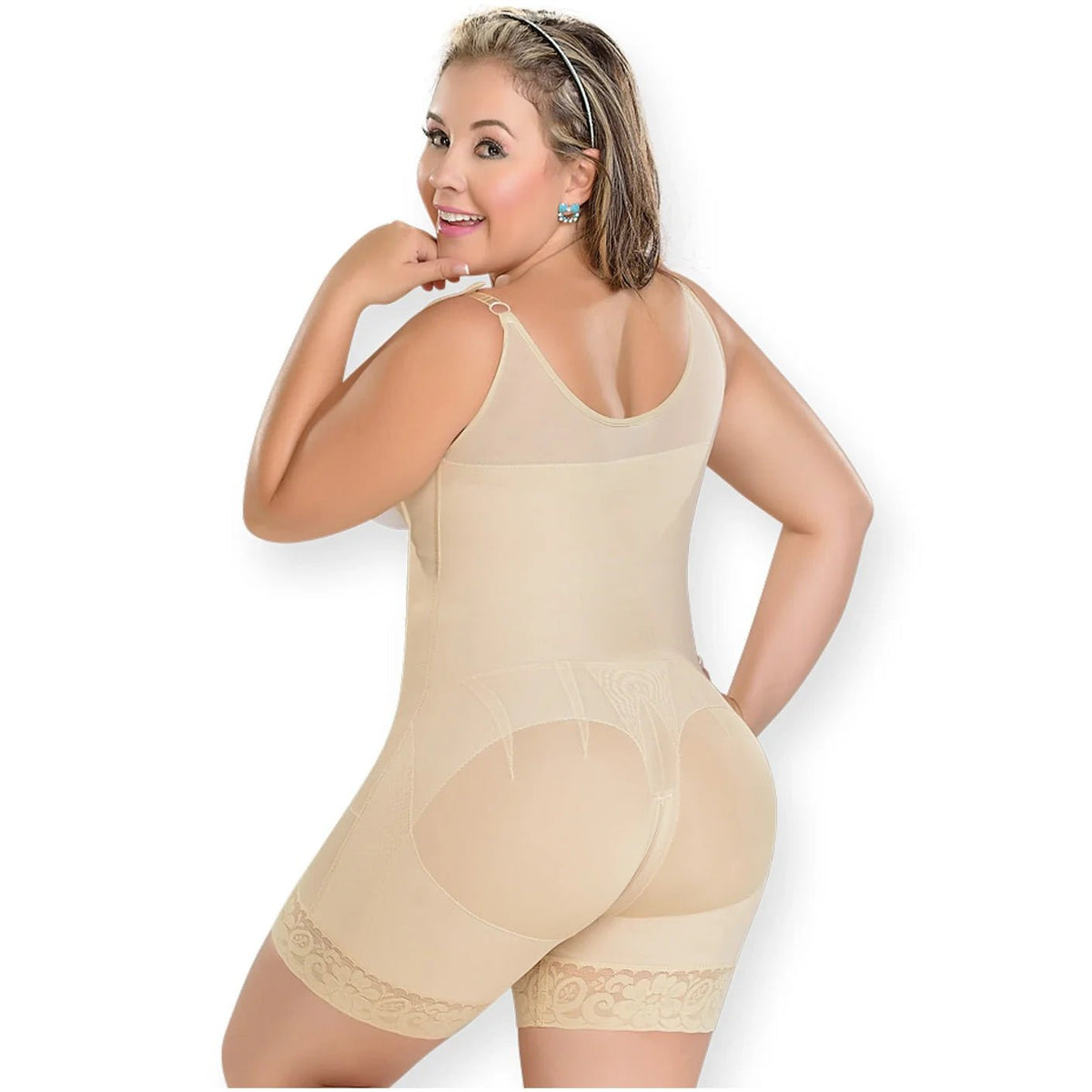 Fajas MYD 0068 – Colombian Mid - Thigh Body Shaper | High Compression - Colombian Shapewear | Siluets