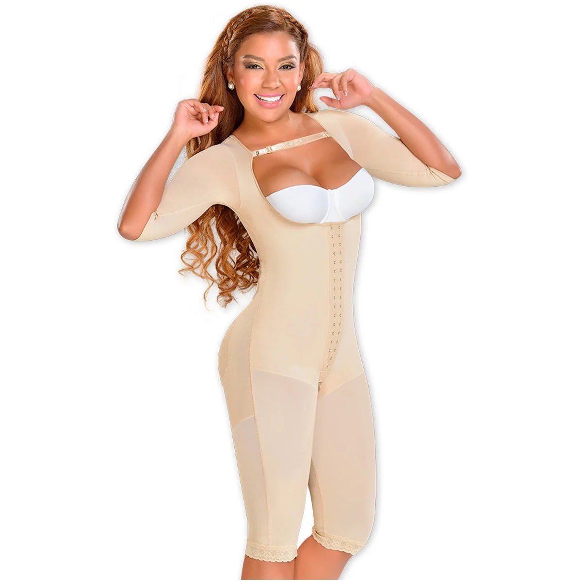 Fajas MYD 0074 – Colombian Full Body Shaper | High Compression Faja - Colombian Shapewear | Siluets
