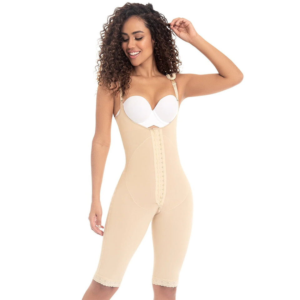 Fajas MYD 0478 – Slimming Full Body Shaper for Women | High Compression Powernet - Colombian Shapewear | Siluets