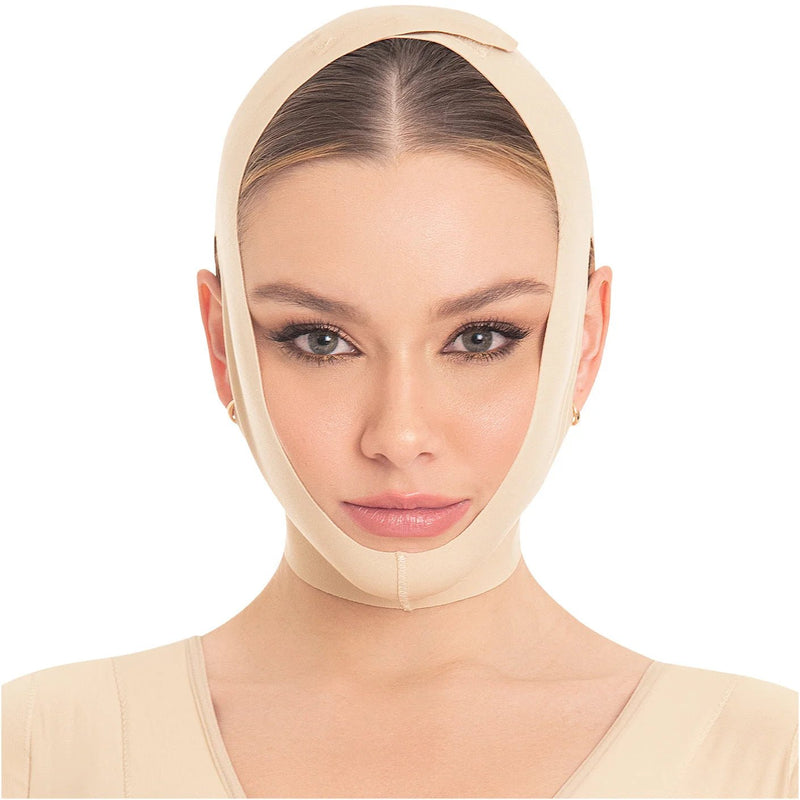 Fajas MYD 0810 – Chin Compression Strap | Post - Surgical Colombian Shapewear - Colombian Shapewear | Siluets