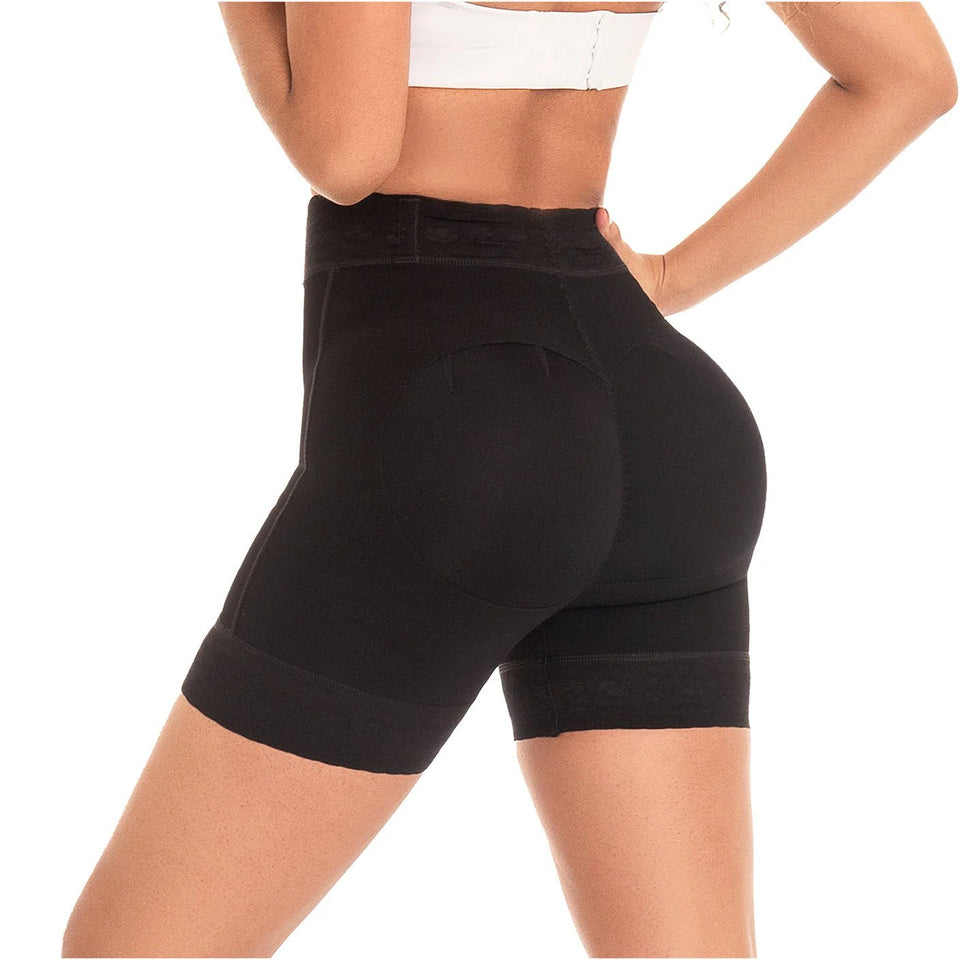 Fajas MYD 0322 – Colombian High - Waist Shapewear Shorts | Tummy Control - Colombian Shapewear | Siluets