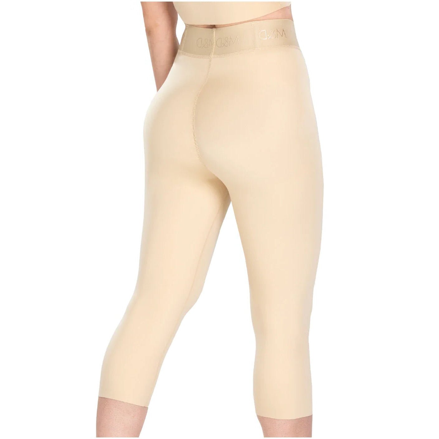 Fajas MYD 08315 – Colombian High - Waisted Capri Faja | Tummy Control - Colombian Shapewear | Siluets