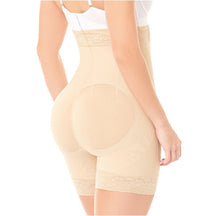 Fajas MYD 0327 – Colombian High - Waist Compression Shorts | Tummy Control - Colombian Shapewear | Siluets