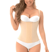 Fajas MYD C - 4055 – Colombian Tummy Control Vest | Open - Bust Shaper - Colombian Shapewear | Siluets