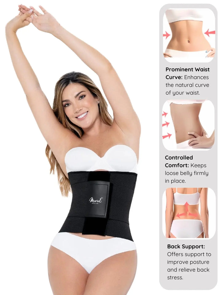 Maria E Triple-Strap Adjustable Waist Trainer – For Workouts & Everyday Shaping Siluets