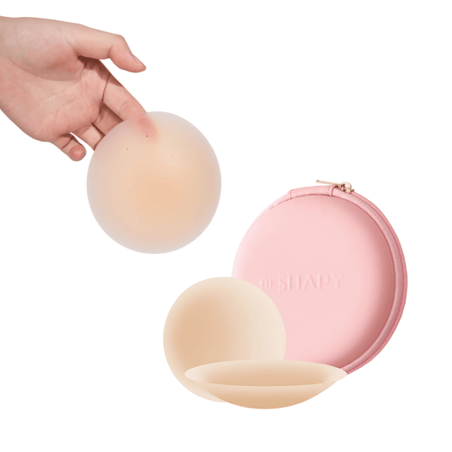 Reusable Silicone Nipple Covers – Multi - Tone Seamless Pasties (4 Colors) - Colombian Shapewear | Siluets