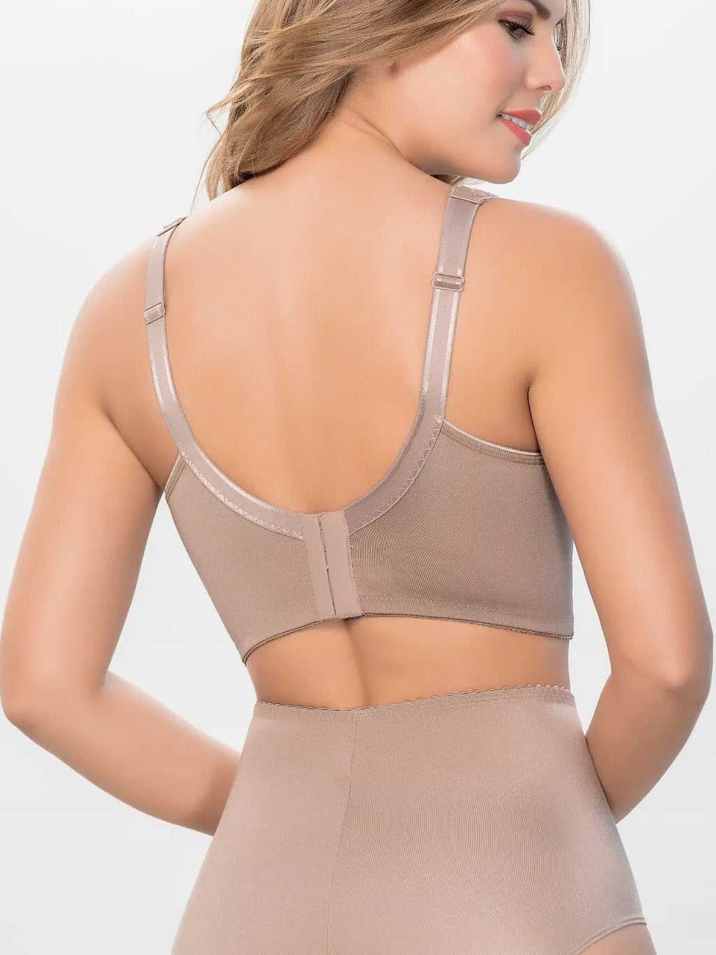 No-Wire Comfort Bra | Wide Padded Straps & Deep Cups for Full Support - Colombian Shapewear | Siluets