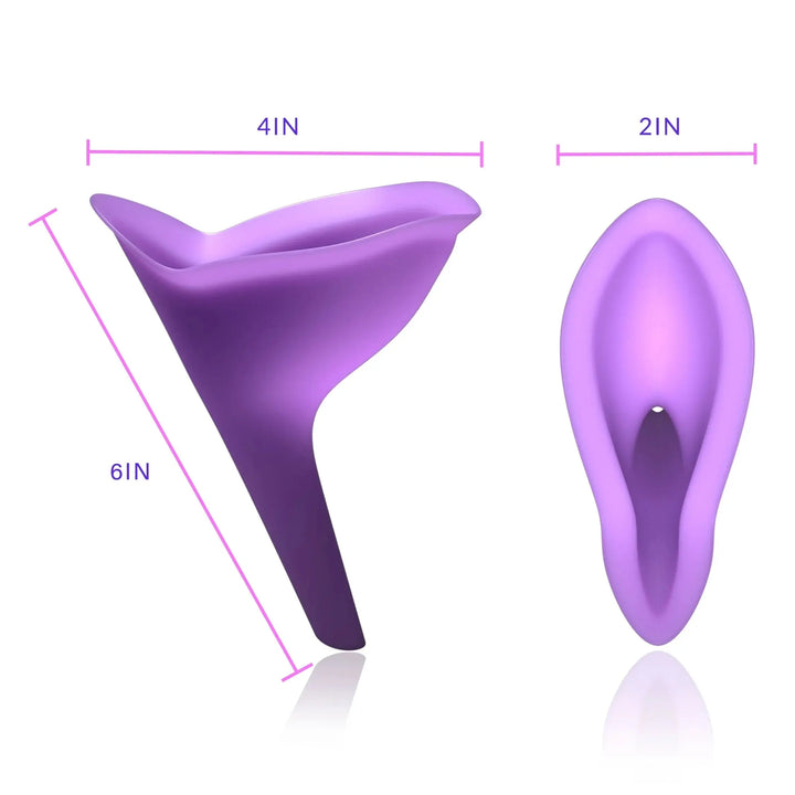 P-EZ Female Urinal Device Siluets