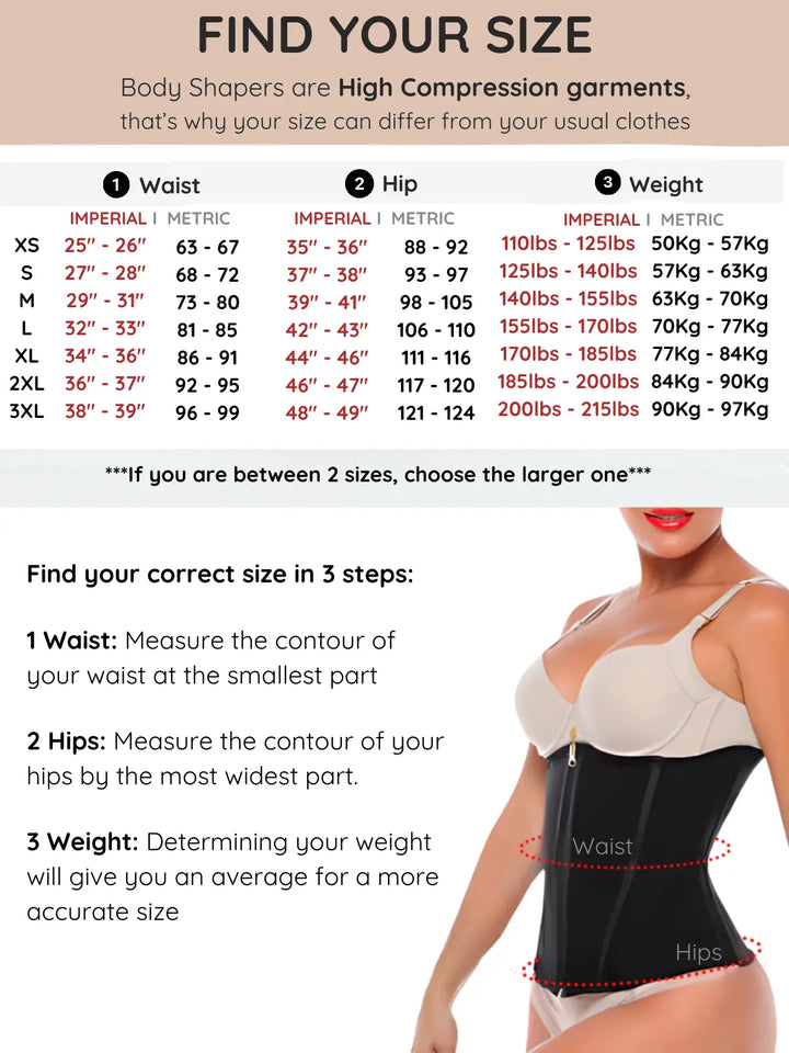 Perfect Silhouette - Women's Waist Trainer, Body Shaping Corset Siluets