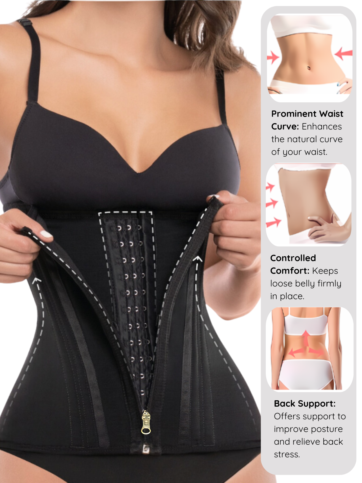 Perfect Silhouette Women s Waist Trainer Body Shaping Corset