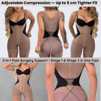 Siluet R5 Full - Body Faja | Adjustable Compression | Stage 1 & 2 Support - Colombian Shapewear | Siluets