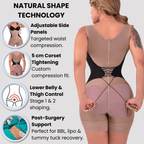 Siluet R5 Full - Body Faja | Adjustable Compression | Stage 1 & 2 Support - Colombian Shapewear | Siluets