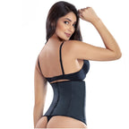 ROMANZA 1024 Colombian Latex Waist Trainer for Women – 3 Hook Faja Cincher with Tummy Control & Posture Support - Colombian Shapewear | Siluets