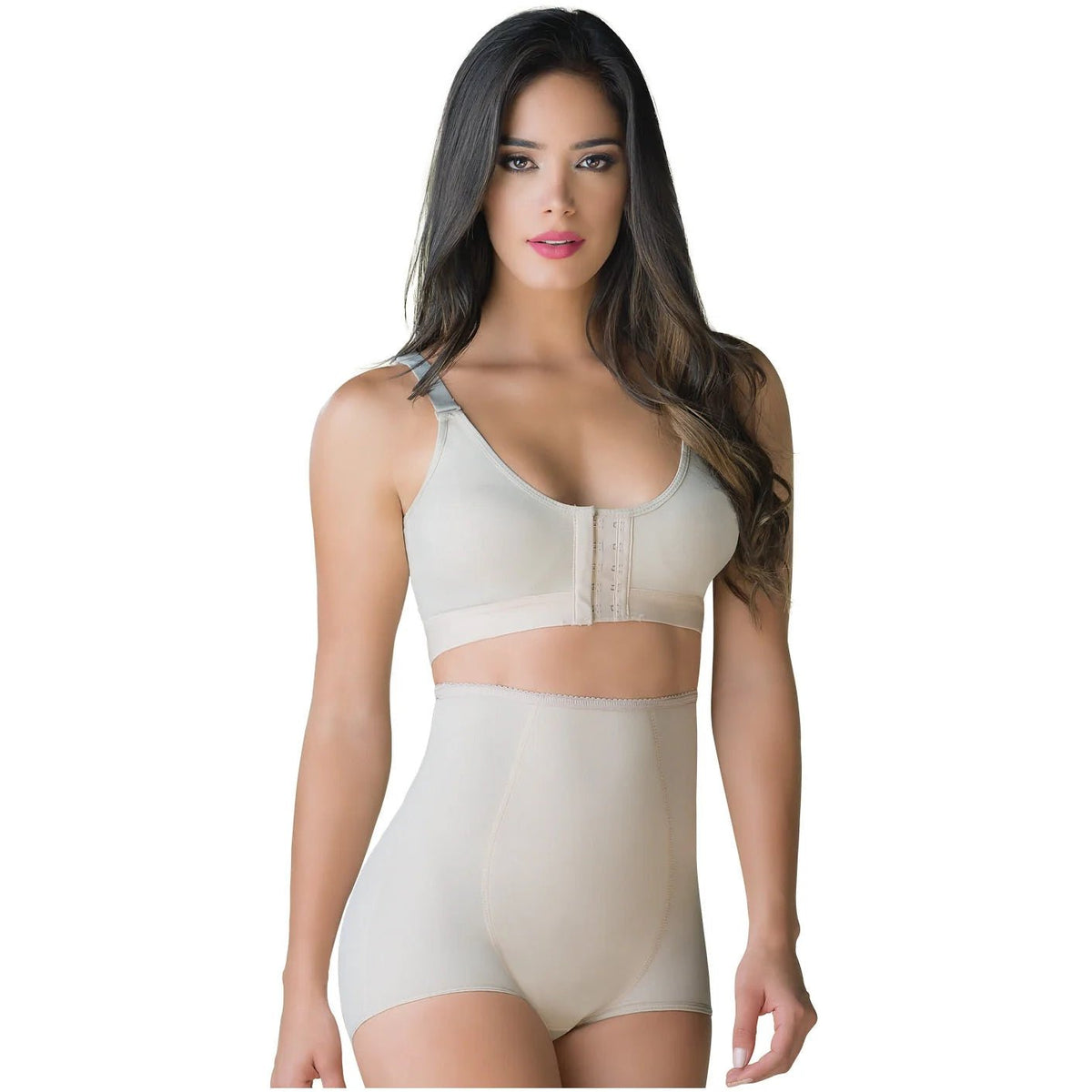 ROMANZA 2012 | High Waisted Tummy Control Shapewear Shorts | Post - Maternal Butt Lifter - Colombian Shapewear | Siluets