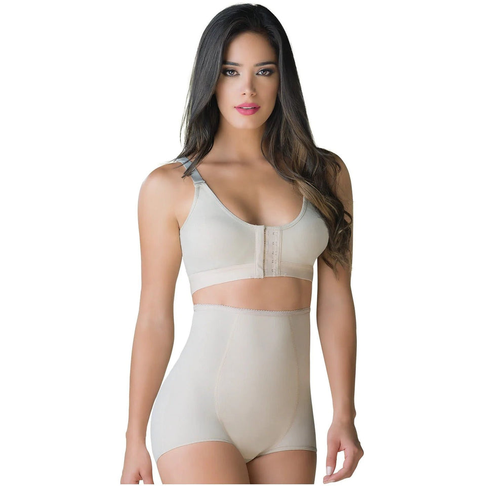 ROMANZA 2012 | High Waisted Tummy Control Shapewear Shorts | Post - Maternal Butt Lifter - Colombian Shapewear | Siluets