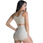 ROMANZA 2012 | High Waisted Tummy Control Shapewear Shorts | Post - Maternal Butt Lifter - Colombian Shapewear | Siluets