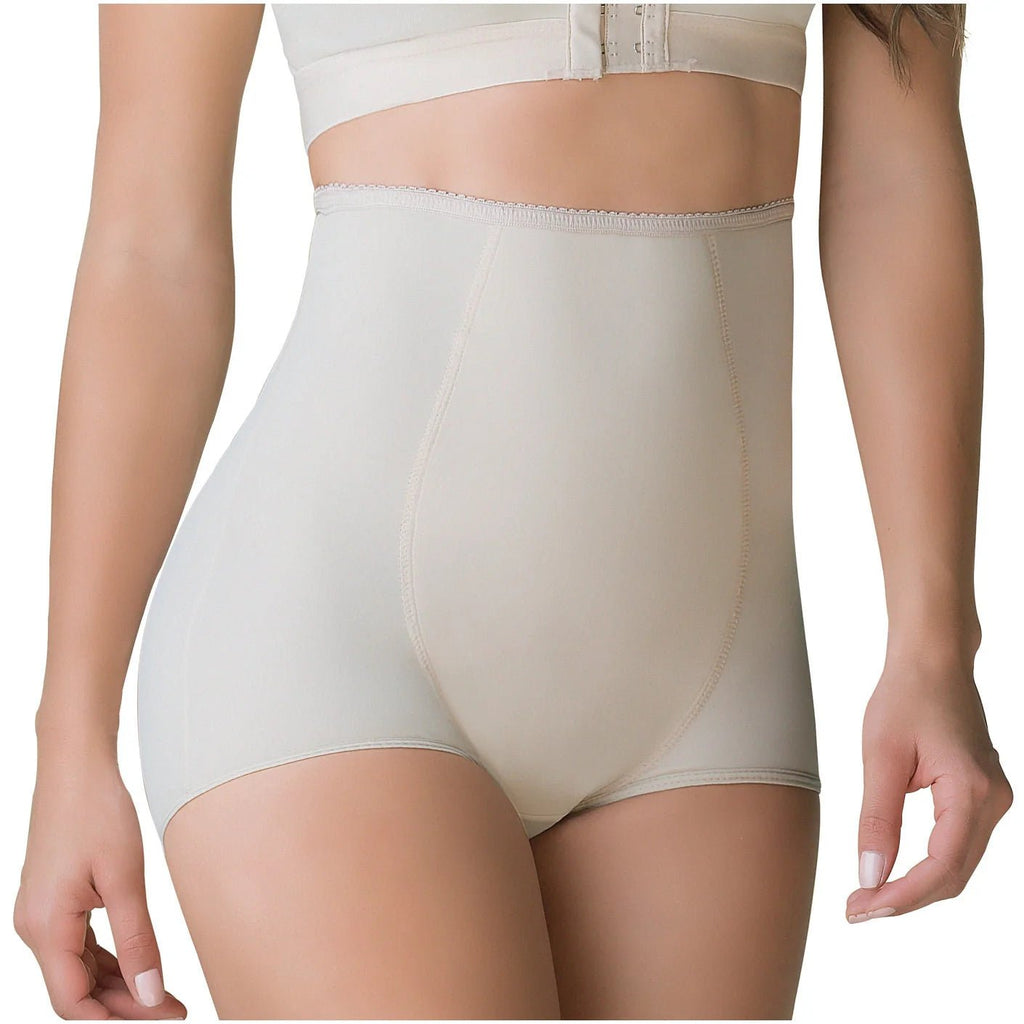 ROMANZA 2012 | High Waisted Tummy Control Shapewear Shorts | Post - Maternal Butt Lifter - Colombian Shapewear | Siluets