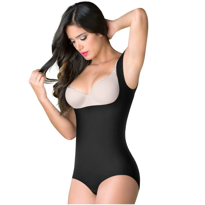 ROMANZA 2023 | Seamless Colombian Butt Lifter Tummy Control Shapewear | Open Bust & Wide Straps - Colombian Shapewear | Siluets