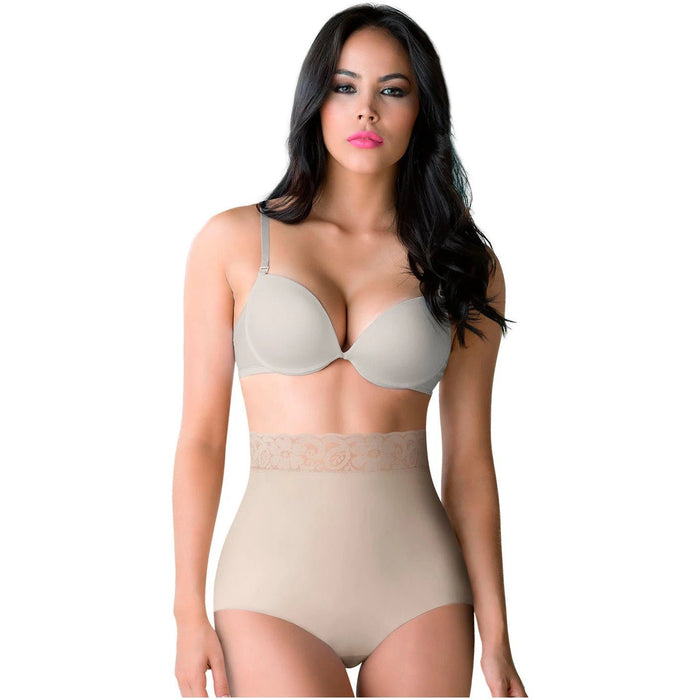 ROMANZA 2036 | High Waisted Tummy Control Butt Lifter Panty | Seamless Shapewear - Colombian Shapewear | Siluets