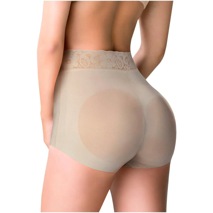 ROMANZA 2036 | High Waisted Tummy Control Butt Lifter Panty | Seamless Shapewear - Colombian Shapewear | Siluets