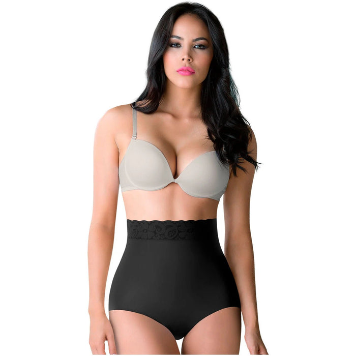 ROMANZA 2036 | High Waisted Tummy Control Butt Lifter Panty | Seamless Shapewear - Colombian Shapewear | Siluets