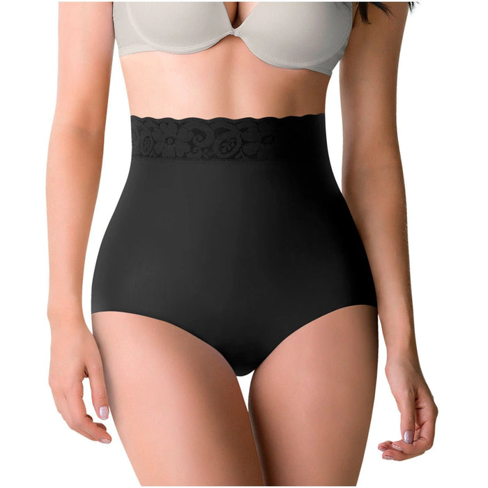 ROMANZA 2036 | High Waisted Tummy Control Butt Lifter Panty | Seamless Shapewear - Colombian Shapewear | Siluets