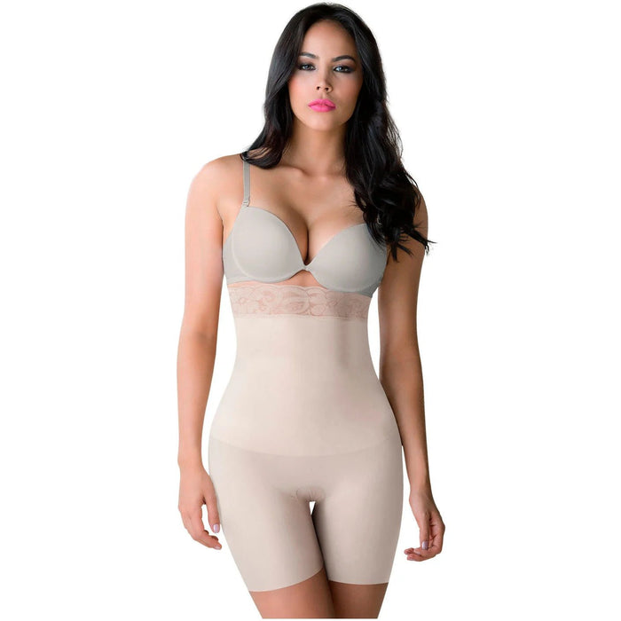 ROMANZA 2050 | High Waisted Seamless Butt Lifter Shapewear Shorts for Women | Microfiber - Colombian Shapewear | Siluets