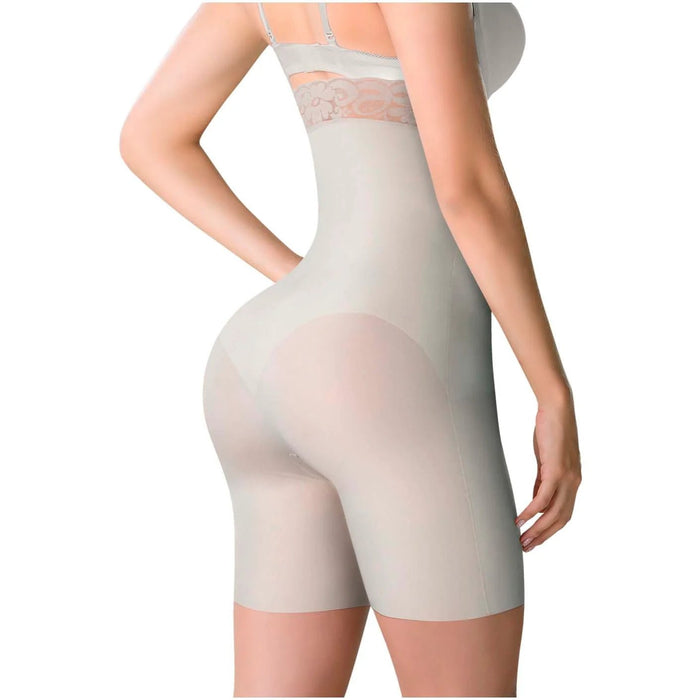 ROMANZA 2050 | High Waisted Seamless Butt Lifter Shapewear Shorts for Women | Microfiber - Colombian Shapewear | Siluets