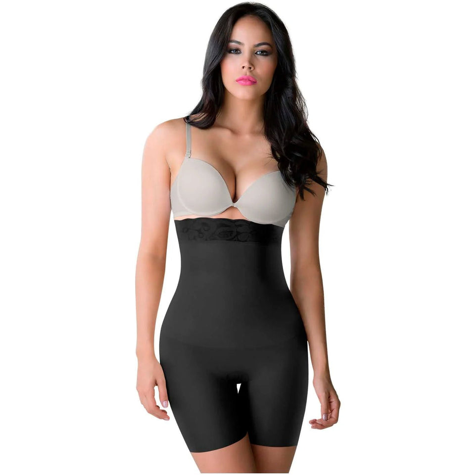 ROMANZA 2050 | High Waisted Seamless Butt Lifter Shapewear Shorts for Women | Microfiber - Colombian Shapewear | Siluets