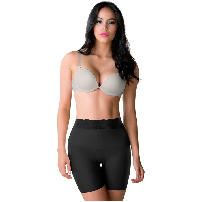 ROMANZA 2054 | Seamless Colombian Slimming Shaper Shorts | Mid Rise Tummy Control - Colombian Shapewear | Siluets