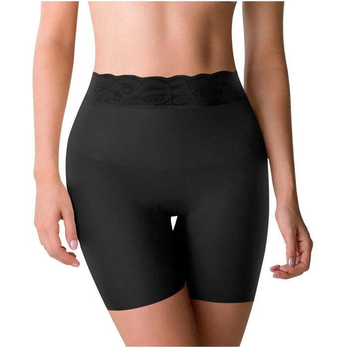 ROMANZA 2054 | Seamless Colombian Slimming Shaper Shorts | Mid Rise Tummy Control - Colombian Shapewear | Siluets