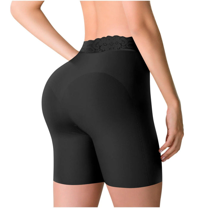 ROMANZA 2054 | Seamless Colombian Slimming Shaper Shorts | Mid Rise Tummy Control - Colombian Shapewear | Siluets