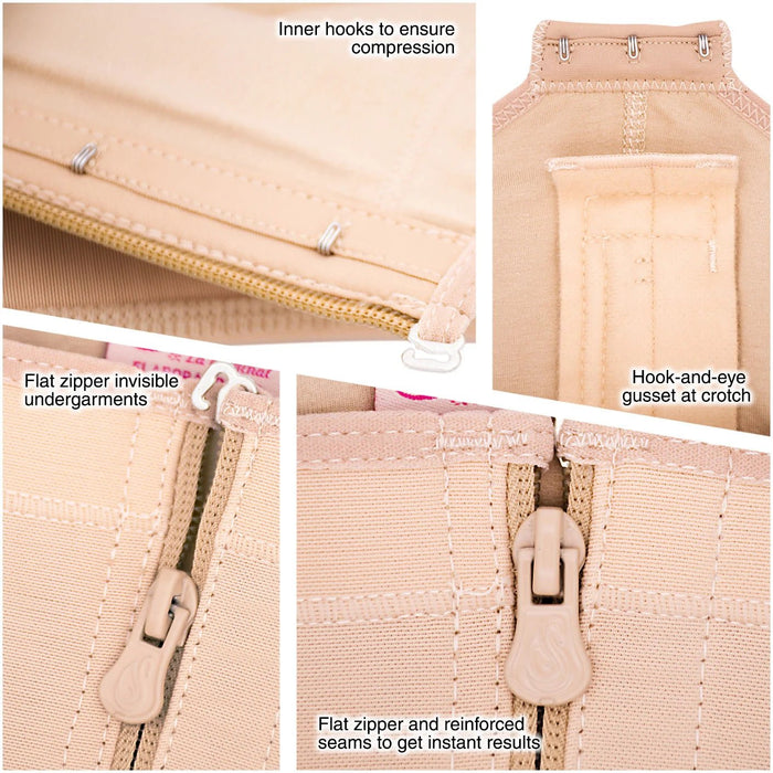 Fajas Salome 0212 – Colombian Thong Shapewear | High Compression Faja - Colombian Shapewear | Siluets