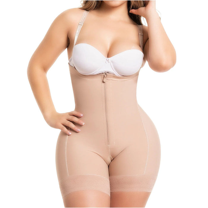 Fajas Salome 0215 – Strapless Colombian Body Shaper | High Compression - Colombian Shapewear | Siluets