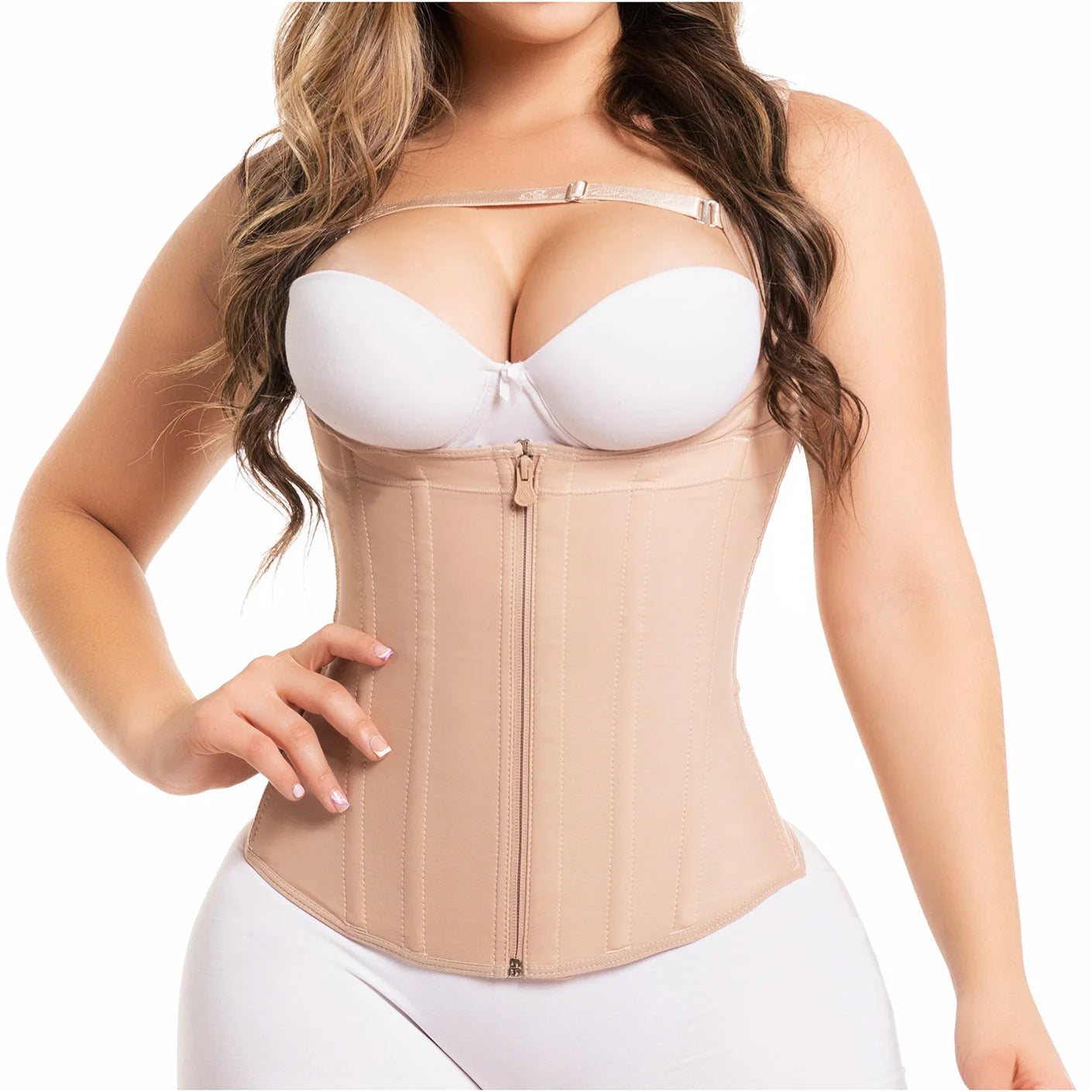 Fajas Salome 0314 – Colombian Waist Cincher Vest | Tummy Control Faja