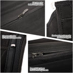 Black waist cincher details: flat zipper, hook and eye closure, reinforced seams, and powerful compression for support