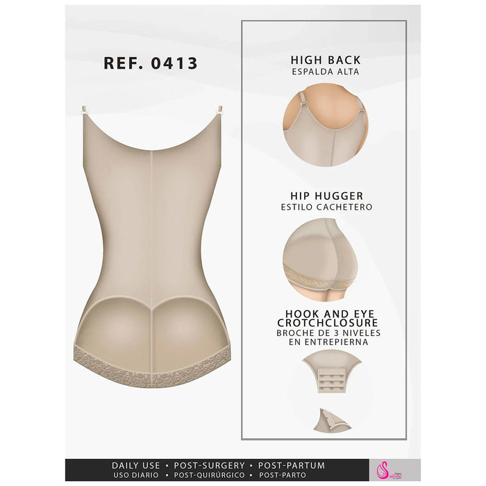 Fajas Salome 0413 – Colombian Butt Lifter Shapewear | Tummy Control - Colombian Shapewear | Siluets