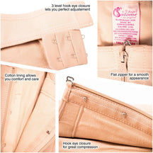 Fajas Salome 0419 | Butt Lifter Hiphugger Mid Thigh Body Shaper | Open Bust Tummy Control Shapewear for Women | Siluets