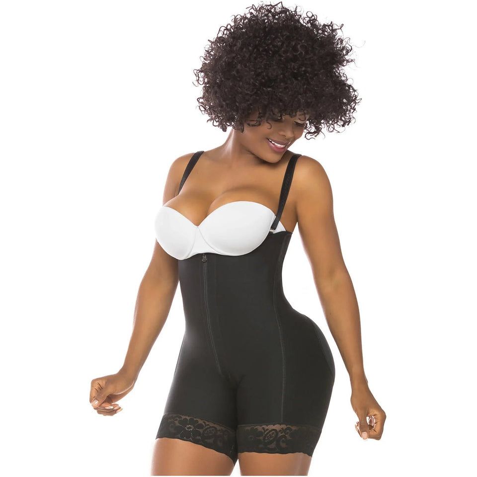 Fajas Salome 0215 – Strapless Colombian Body Shaper | High Compression - Colombian Shapewear | Siluets