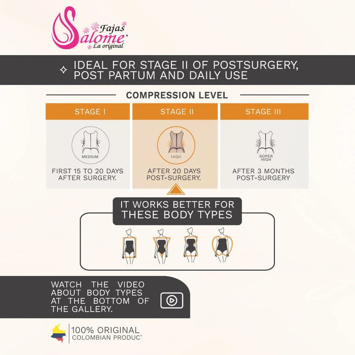 Fajas Salome 0315 - 1 – Colombian Waist Cincher Trainer | Tummy Control - Colombian Shapewear | Siluets